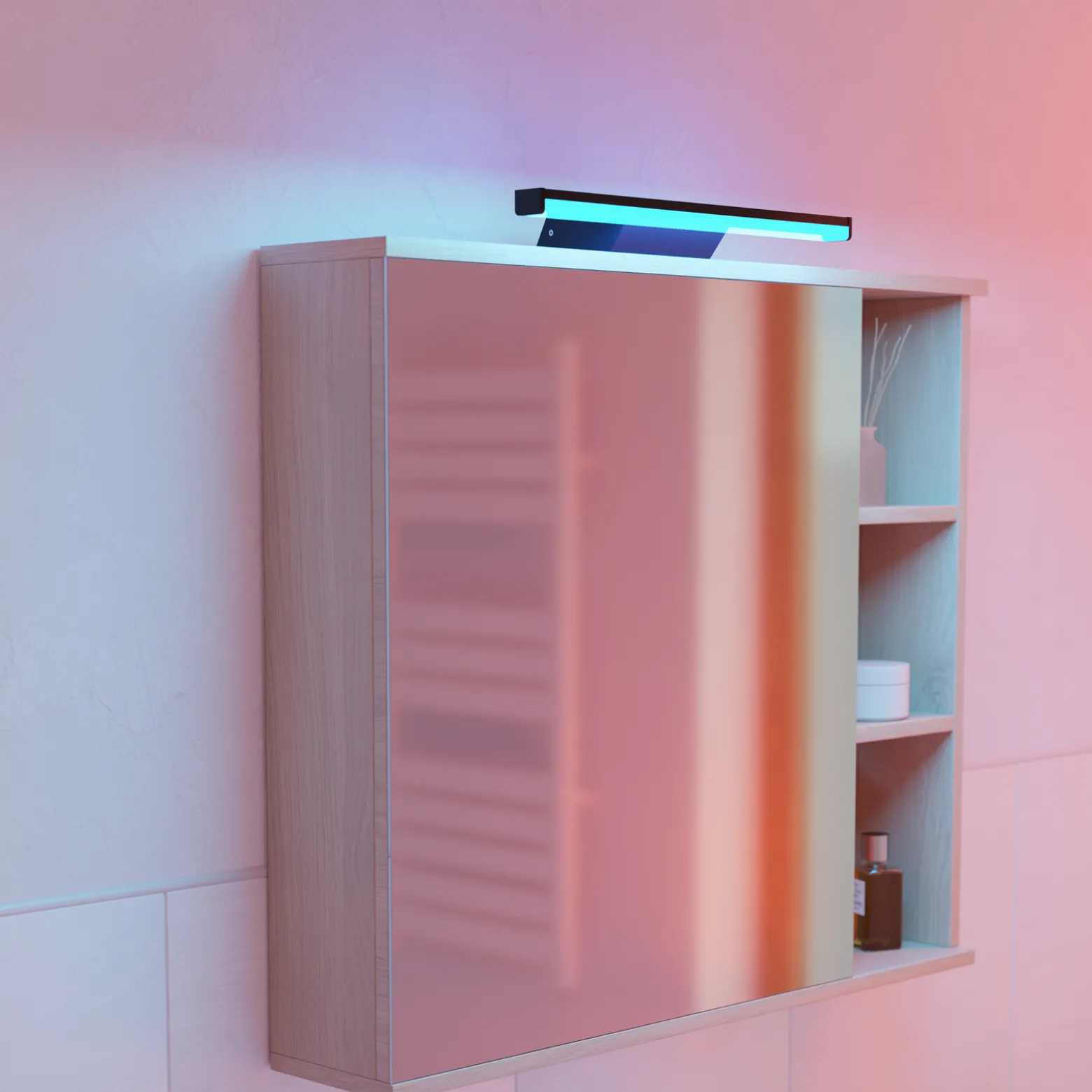 EGLO connect Smart-LED-peilivalaisin Regello-Z, musta