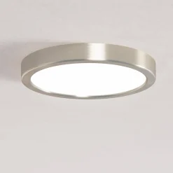 EGLO connect Smart-LED-pinta-asennettava valaisin Fueva 6-Z, harmaa, Ø 21cm