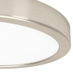 EGLO connect Smart-LED-pinta-asennettava valaisin Fueva 6-Z, harmaa, Ø 21cm