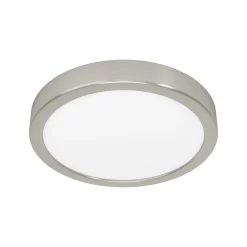 EGLO connect Smart-LED-pinta-asennettava valaisin Fueva 6-Z, harmaa, Ø 21cm