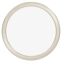 EGLO connect Smart-LED-pinta-asennettava valaisin Fueva 6-Z, harmaa, Ø 21cm