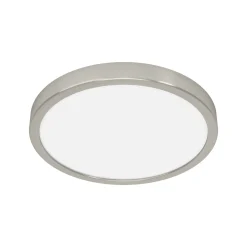 EGLO connect Smart-LED-pinta-asennettava valaisin Fueva 6-Z, harmaa, Ø 27cm