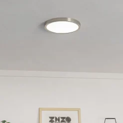 EGLO connect Smart-LED-pinta-asennettava valaisin Fueva 6-Z, harmaa, Ø 27cm