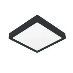 EGLO connect Smart-LED-pinta-asennettava valaisin Fueva 6-Z, musta, 22 cm