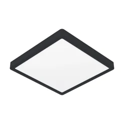 EGLO connect Smart-LED-pinta-asennettava valaisin Fueva 6-Z, musta, 39 cm