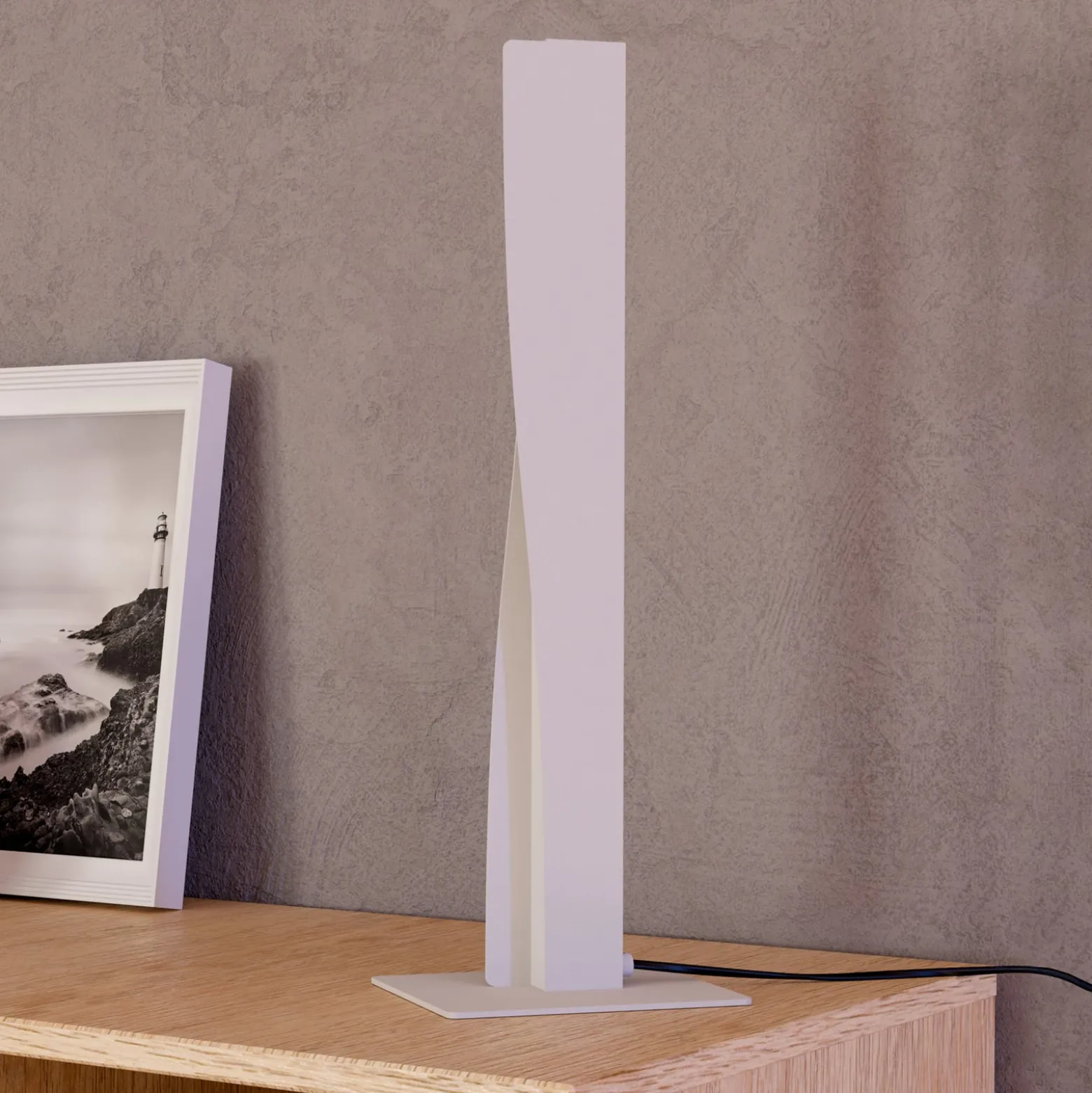 EGLO connect Smart LED-pöytävalaisin Bolognano-Z, harmaa