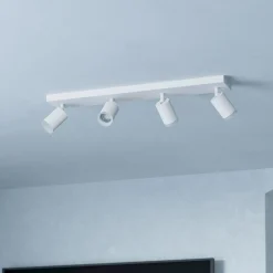 EGLO connect Smart-LED-Spot Melitello-Z, 4-lamppuinen, valkoinen