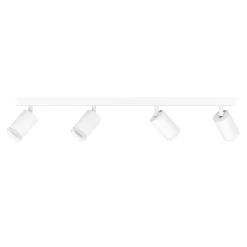 EGLO connect Smart-LED-Spot Melitello-Z, 4-lamppuinen, valkoinen