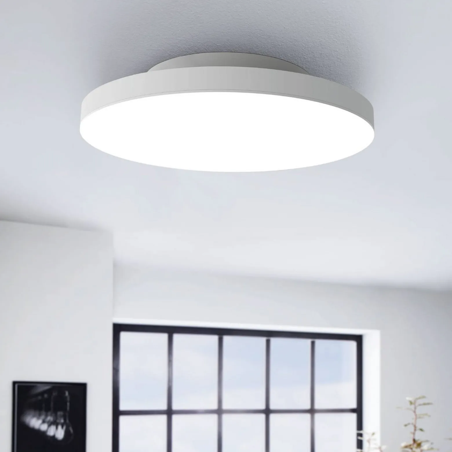 EGLO connect Turcona-Z LED-kattovalaisin Ø 45 cm