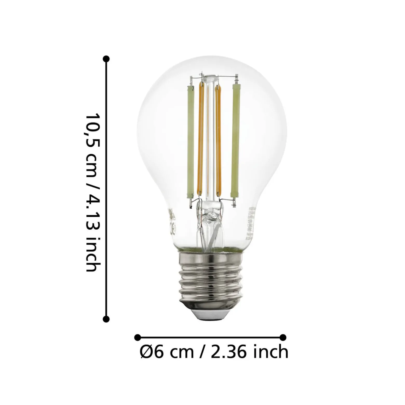 EGLO connect-z E27 A60 lamppu 6W 806lm 2200-6500K