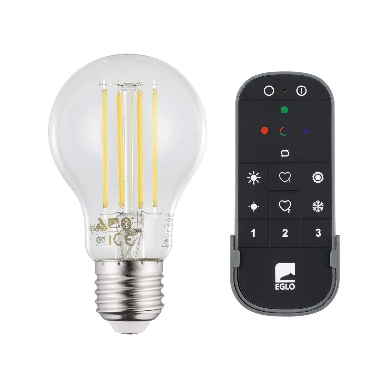EGLO connect-z E27 A60 6W 806lm 4,000K, 2-pack, 2-pack