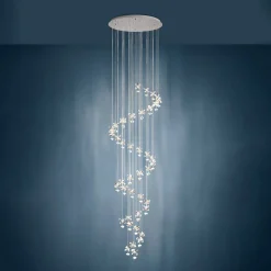 EGLO Stars of Light LED-riippuvalaisin Pianopoli kromi 78x334 cm