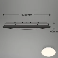 Ekos LED-kattovalaisin, sensori, Ø 26 cm