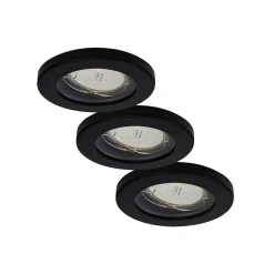 ELC Delfan LED-uppovalot kyyhkylle, 3 kpl, musta