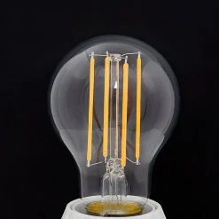 E27 LED-filamenttilamppu 7W 806lm 2700K kirkas 3x