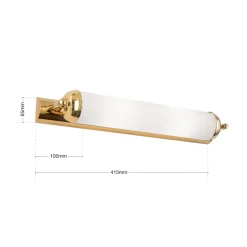Elegantti Elida seinävalaisin, 2-lamppuinen