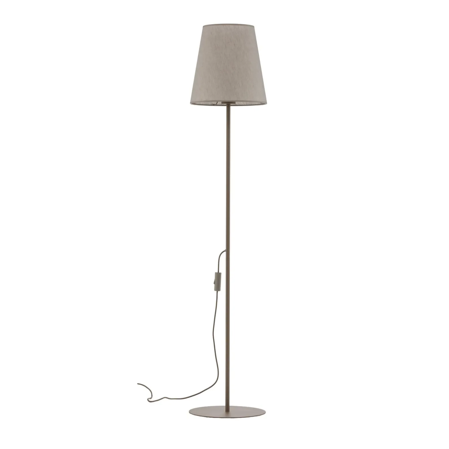 Elizabeth-maavalaisin, hiekka/beige, pellava, korkeus 152 cm, E27