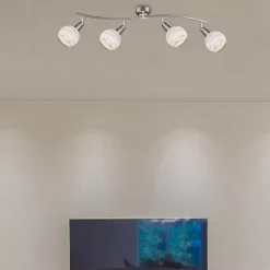 Elliott kattovalaisin, matta nikkeli, pituus 70 cm, metallia