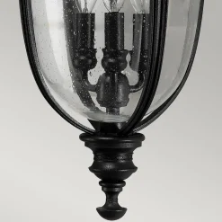 English Bridle -seinälyhty, IP44 Ø 26,7 cm, musta