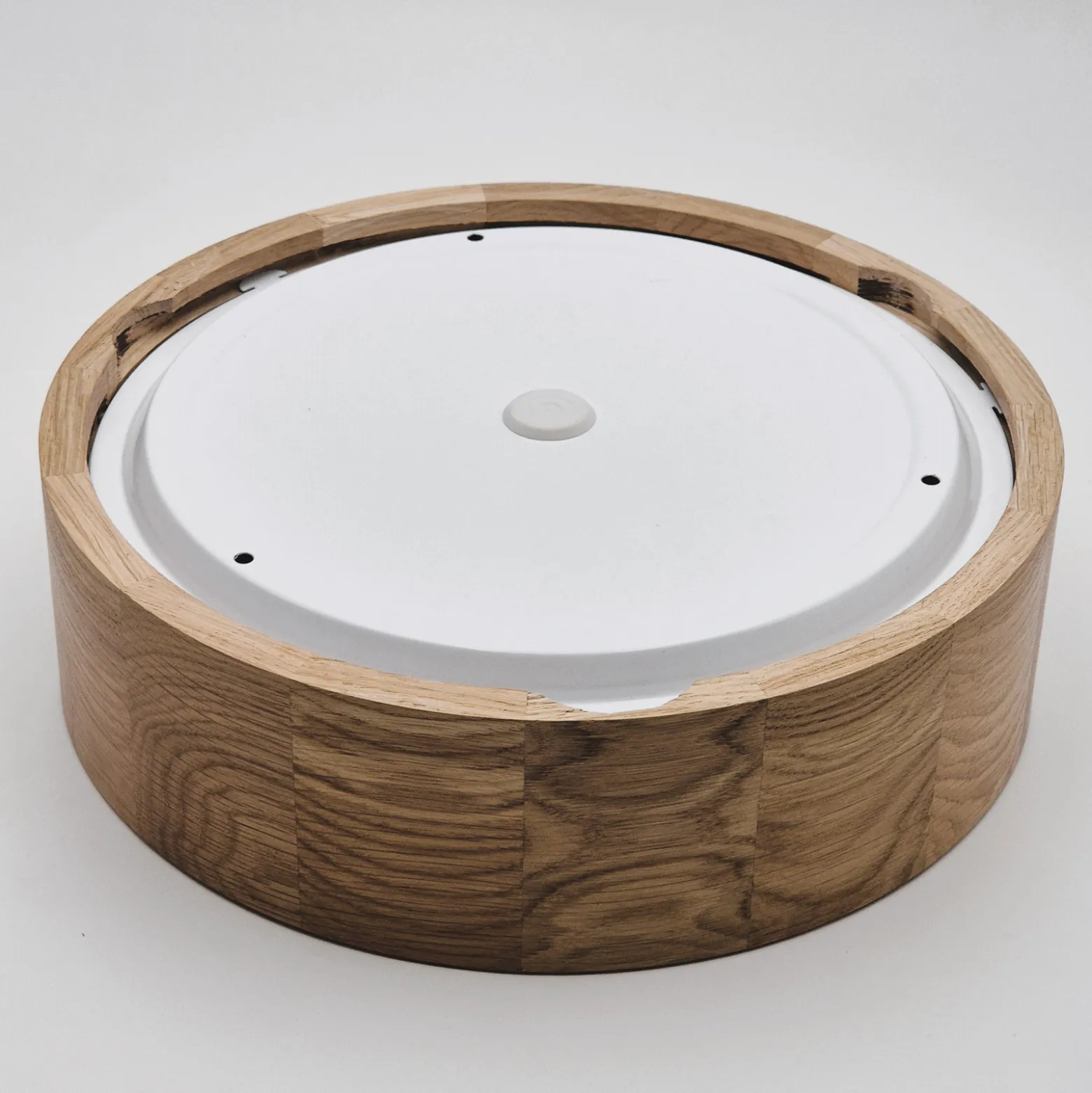 Envostar Caspian kattovalaisin, Ø 27 cm, IP54, tammi