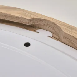 Envostar Caspian kattovalaisin, Ø 27 cm, IP54, tammi