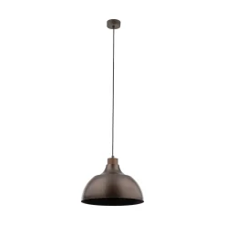 Envostar Kaitt-riippuvalaisin, ruskea, Ø 34 cm, puuosat