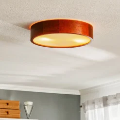 Envostar Kerio kattovalaisin Ø 37 cm mänty rustiikki