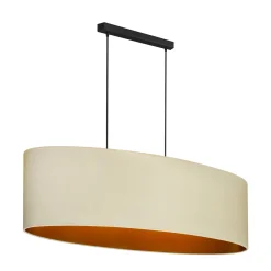 Envostar riippuvalaisin Idun light beige 80 cm luonnollinen materiaali