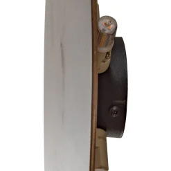Envostar seinävalaisin Rito, pähkinäpuu, Ø 40 cm