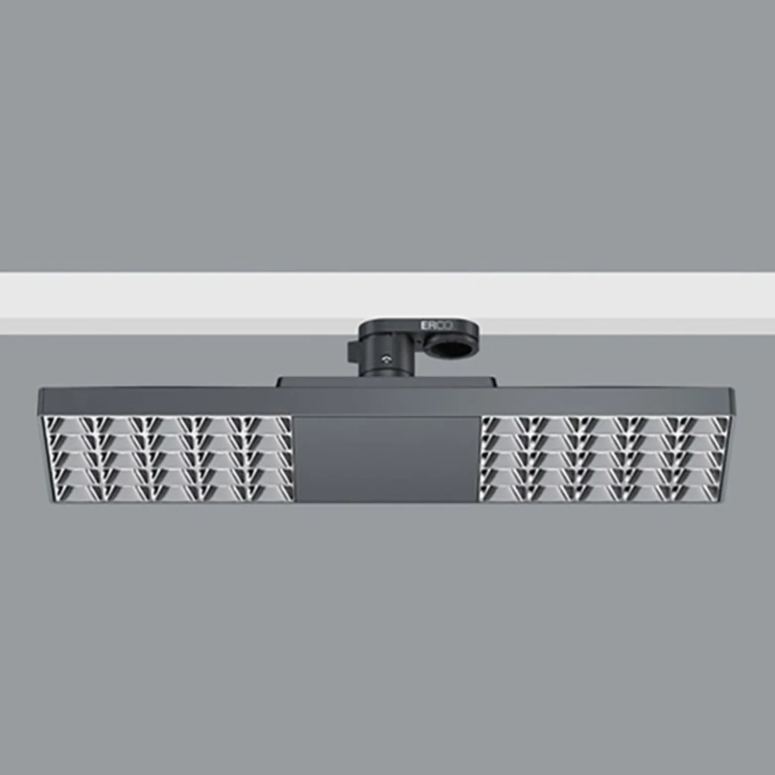 ERCO Jilly 230V BT 15W oval wide 840 musta/hopea