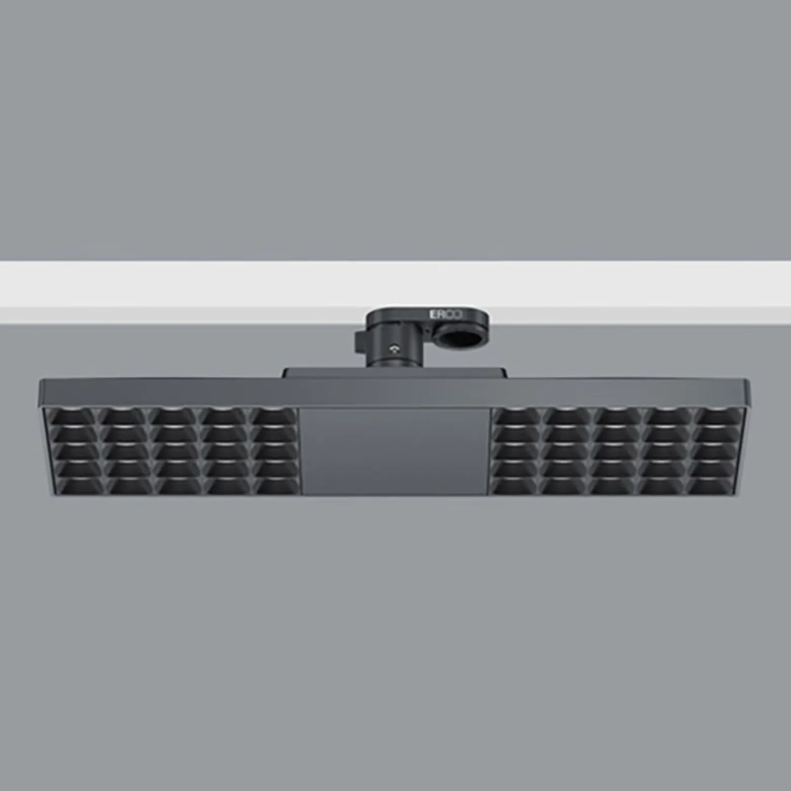 ERCO Jilly 230V 15W extra wide 830 musta/musta
