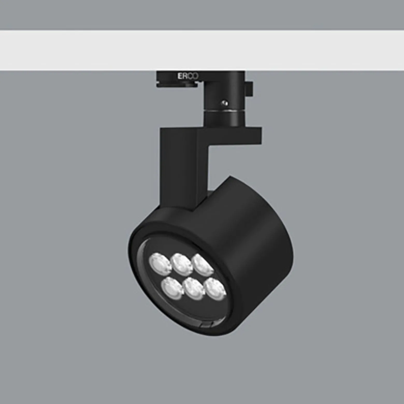 ERCO Parscan 230V Casambi 12W -spotti 940 musta