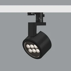 ERCO Parscan 230V -kohdevalo 12W Spot 930 musta