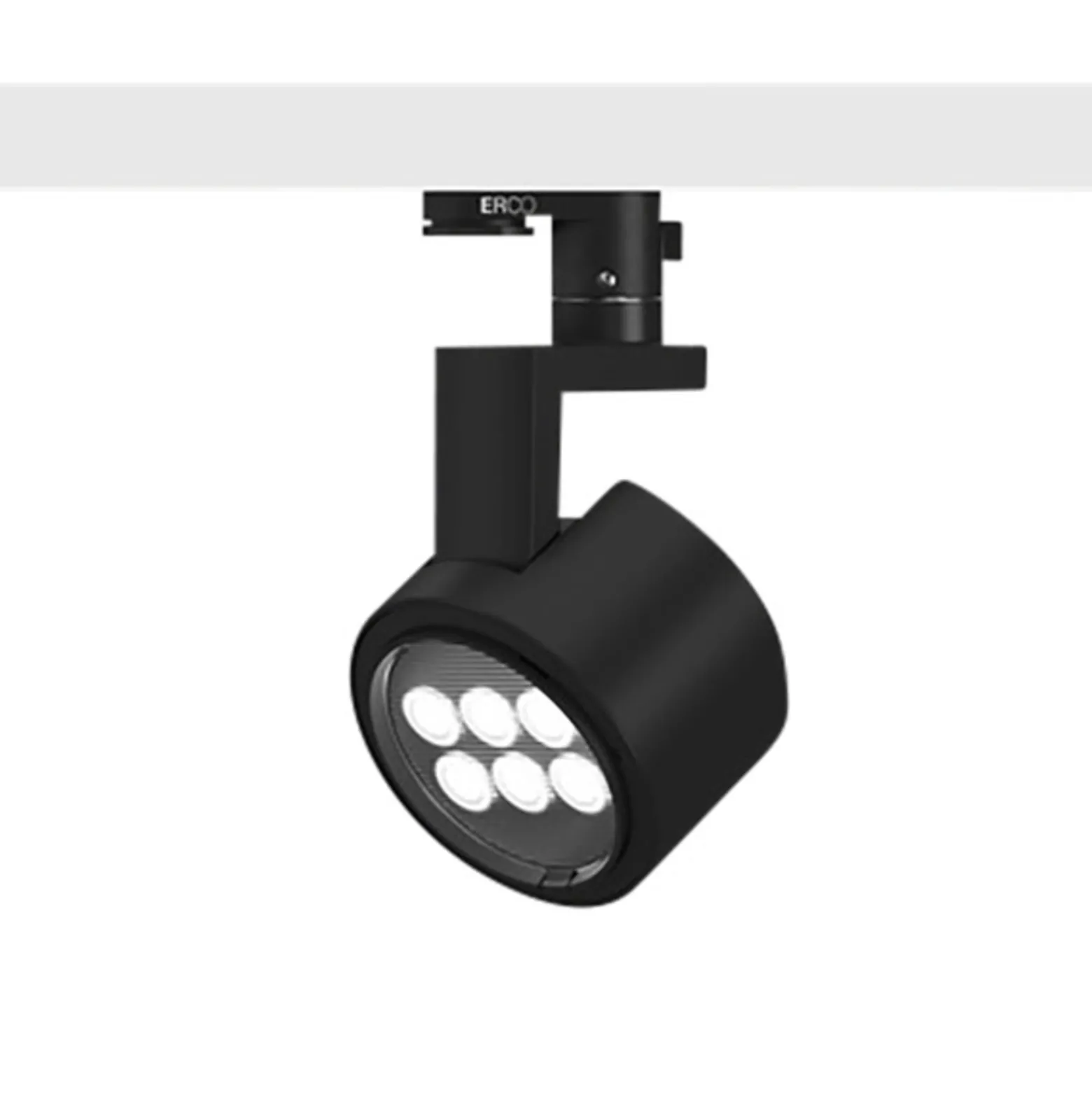 ERCO Parscan 230V-kohdevalo 12W Wallwash 940 black