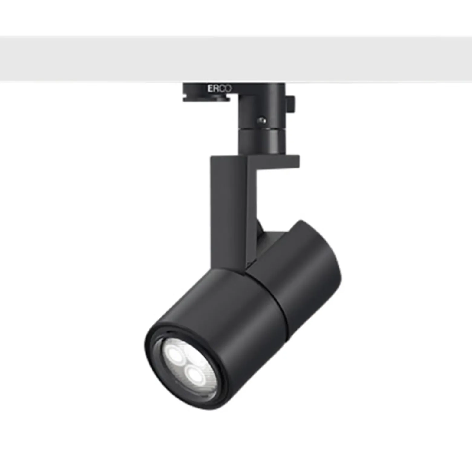 ERCO Parscan 230V -kohdevalo 6W Wallwash 940 musta