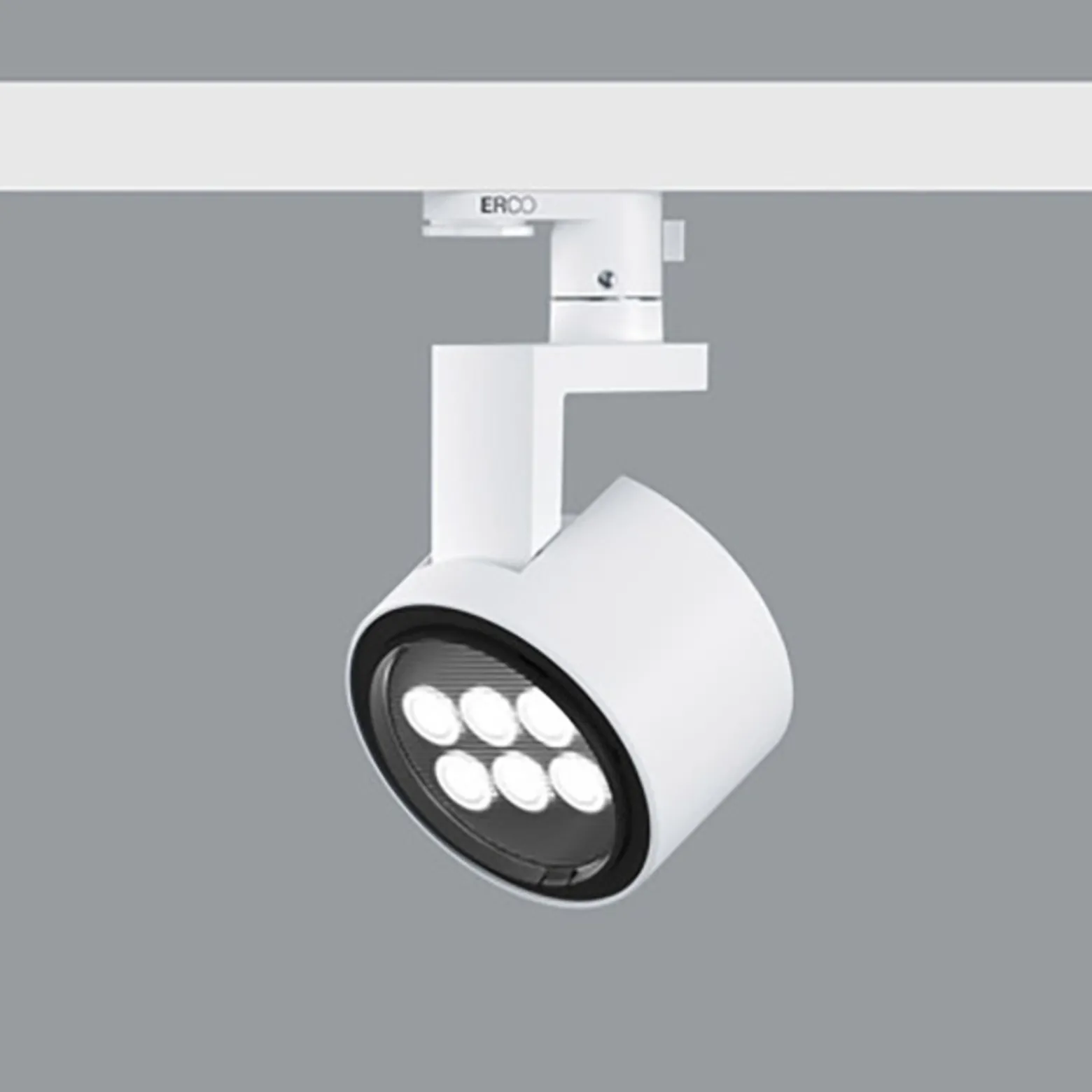ERCO Parscan 230V kohdevalo 12W Wallwash 940 valk.