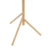 Estera lattiavalaisin, opaalilasi, puurunko, 132 cm, 3-valo, 3 valoa