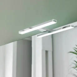 Esther 2 LED-peilivalaisin, kromi, 28 cm