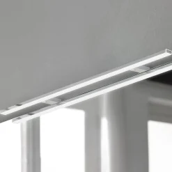 Esther 2 LED-peilivalaisin, kromi, leveys 80 cm