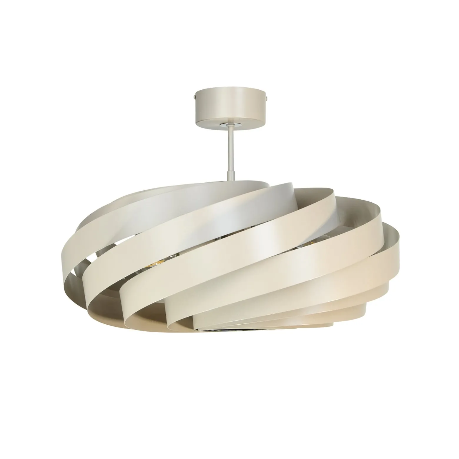 Euluna kattovalaisin Vento, beige, Ø 60 cm