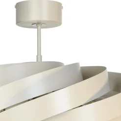 Euluna kattovalaisin Vento, beige, Ø 60 cm