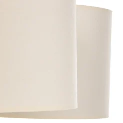 Euluna Lodge kattovalaisin, 4-lamppuinen, beige