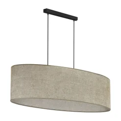Euluna riippuvalo Celine, cappuccino, chenille-kangas, 80 cm
