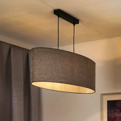 Euluna riippuvalo Celine, cappuccino, chenille-kangas, 80 cm