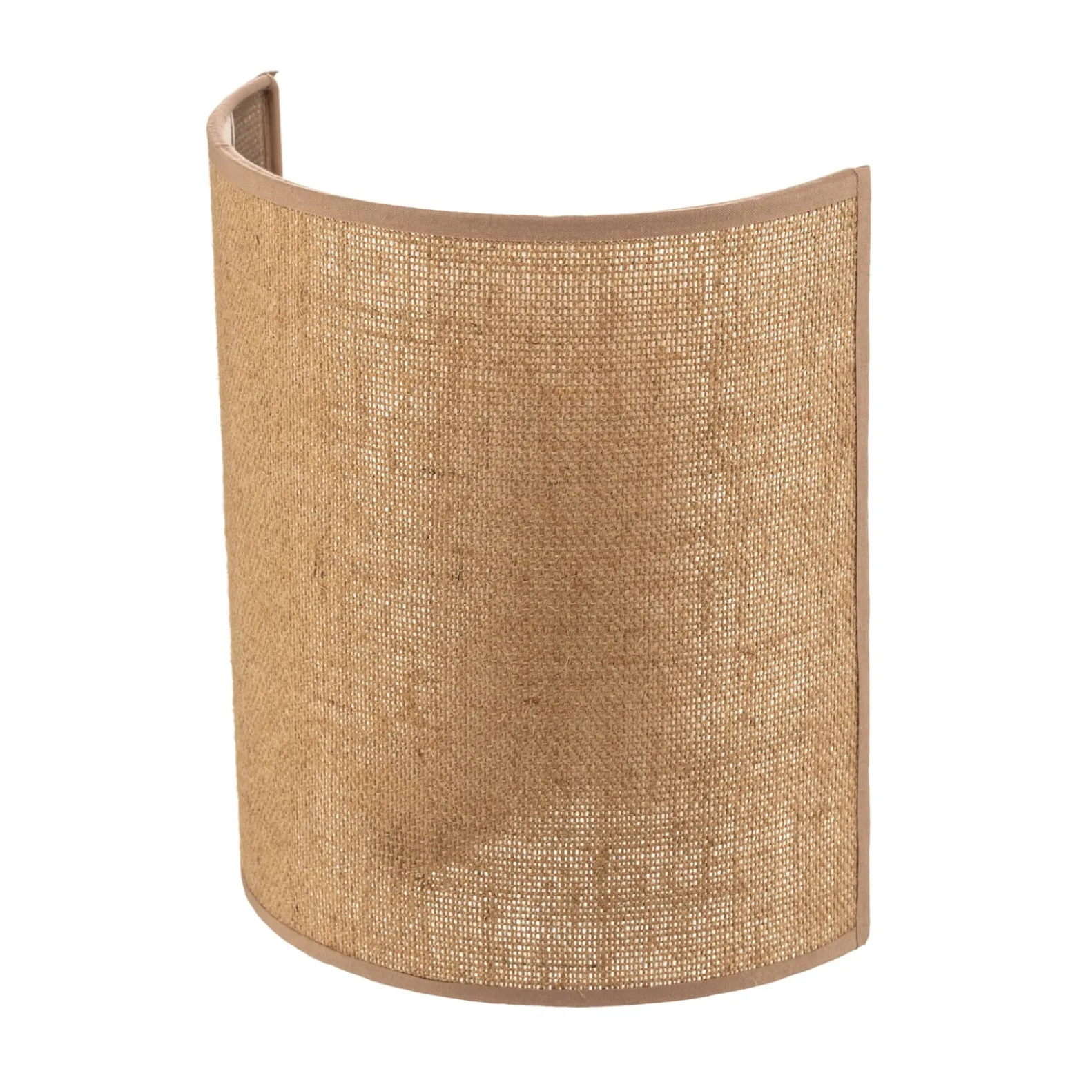 Euluna seinävalaisin juutti, ruskea, tekstiiliä, 24 cm korkea, E27