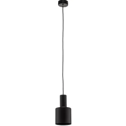 Euluna Selma riippuvalo, 1-lamppuinen, musta, Ø 11 cm