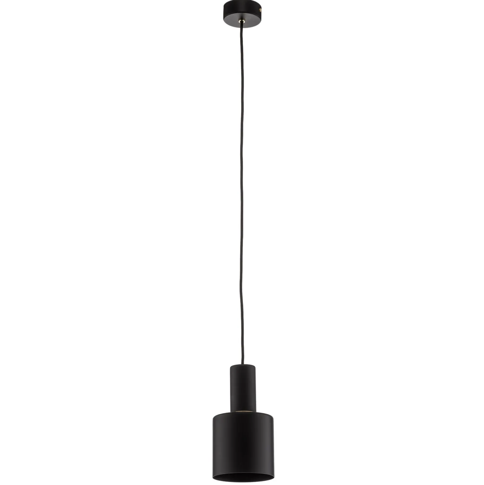 Euluna Selma riippuvalo, 1-lamppuinen, musta, Ø 11 cm