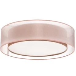 Euluna Tibu kattovalaisin, tekstiili, Ø50cm, cappuccino