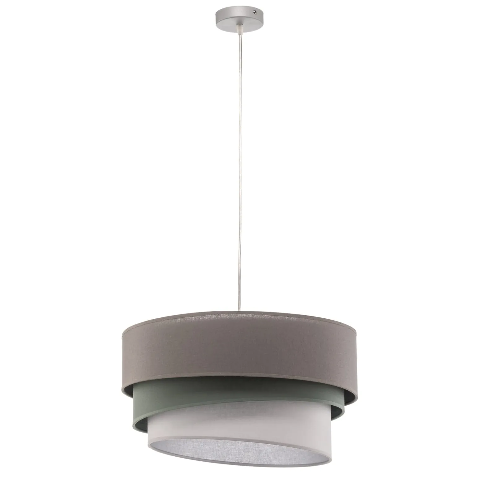 Euluna Trio riippuvalo beige/akvamariini/ecru Ø45cm