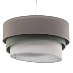 Euluna Trio riippuvalo beige/akvamariini/ecru Ø45cm
